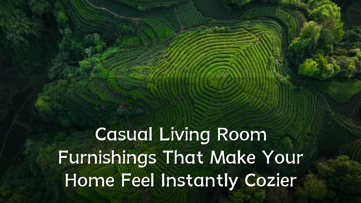 Casual Living Room Furnishings That Make Your Home Feel Instantly Cozier