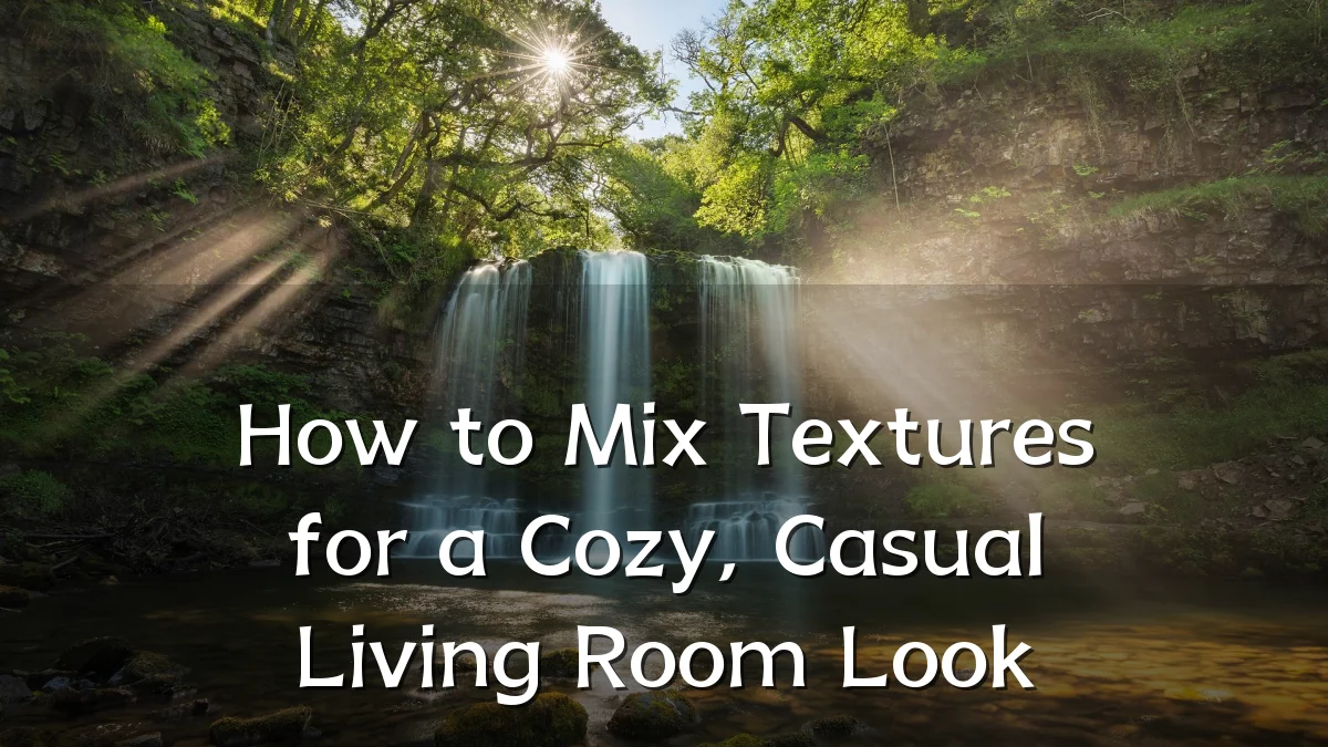 How to Mix Textures for a Cozy, Casual Living Room Look