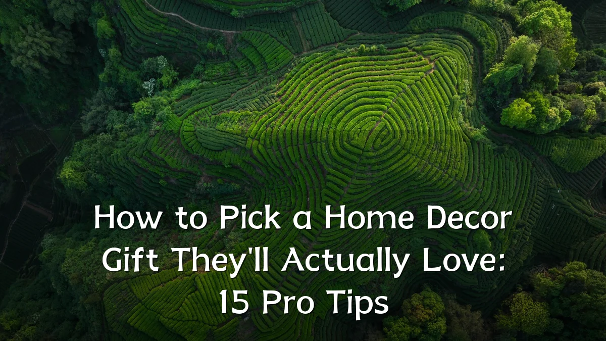 How to Pick a Home Decor Gift They'll Actually Love: 15 Pro Tips