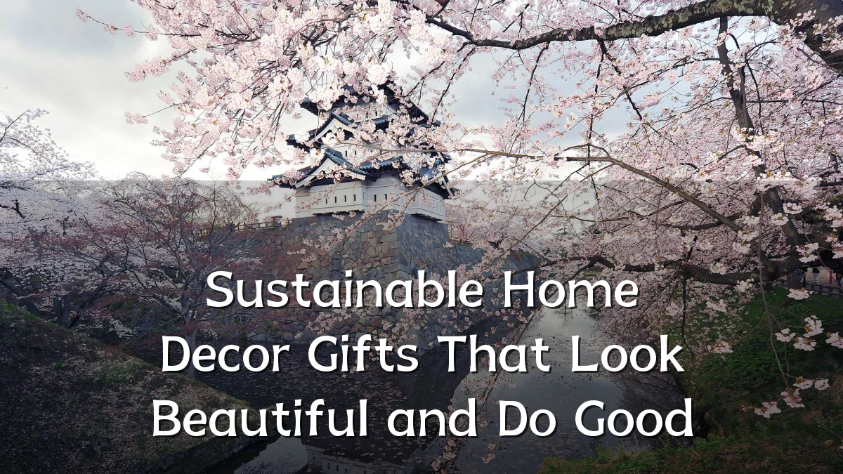Sustainable Home Decor Gifts That Look Beautiful and Do Good