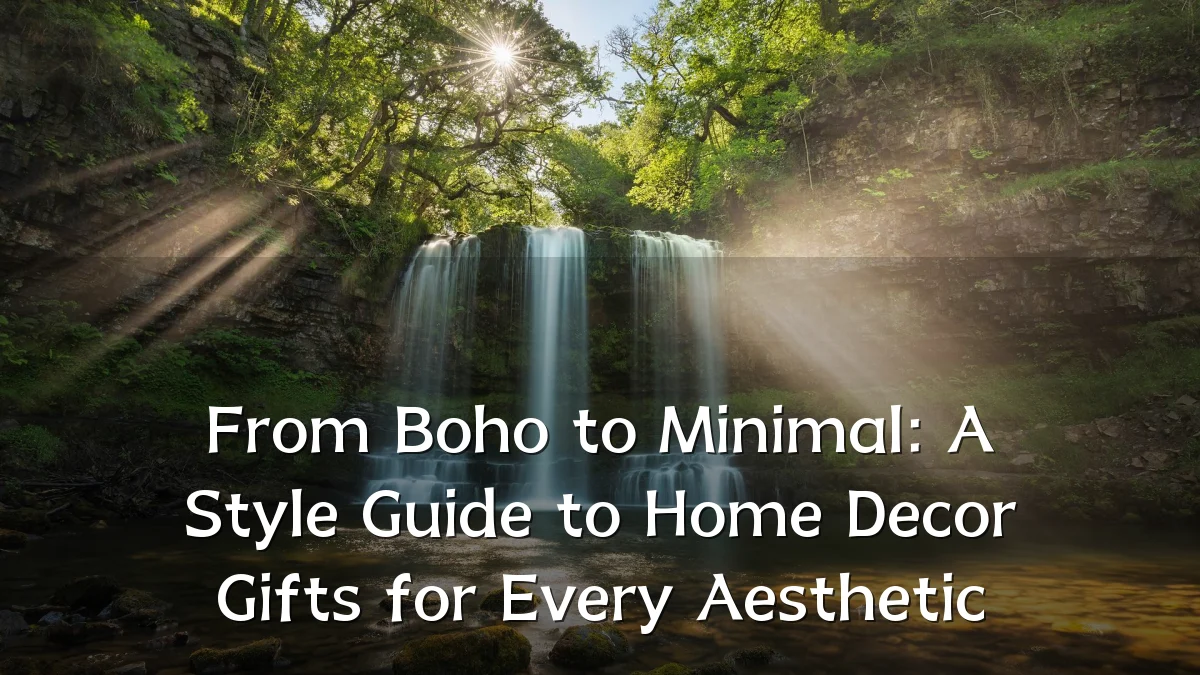 From Boho to Minimal: A Style Guide to Home Decor Gifts for Every Aesthetic