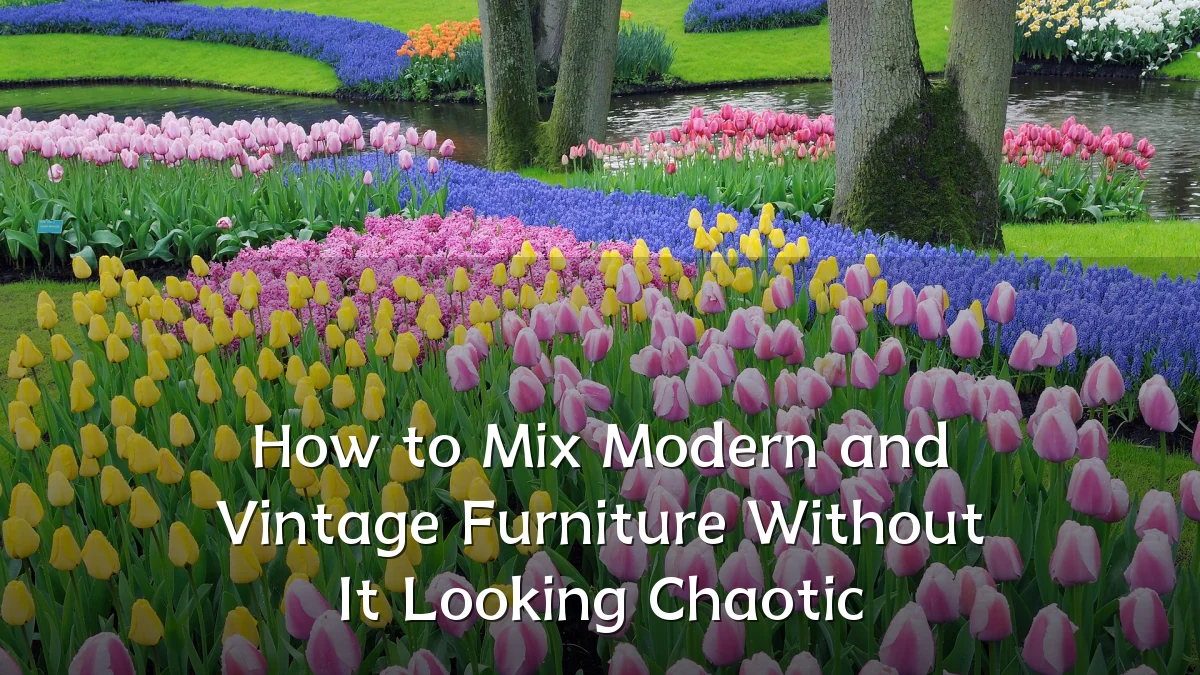How to Mix Modern and Vintage Furniture Without It Looking Chaotic