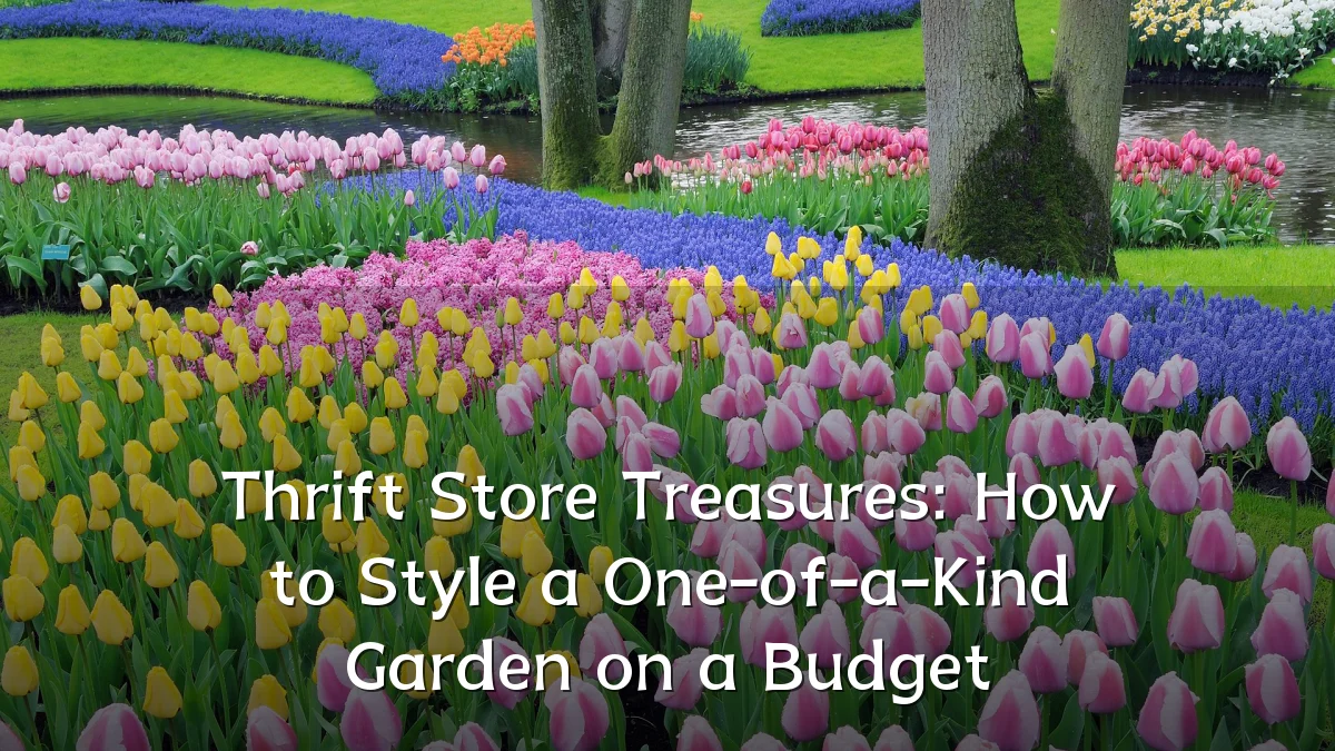 Thrift Store Treasures: How to Style a One-of-a-Kind Garden on a Budget